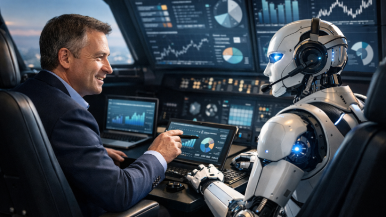 A IA atua como copiloto da gestão, apoiando decisões sem substituir o gestor, na visão de Andre de Barros Faria.