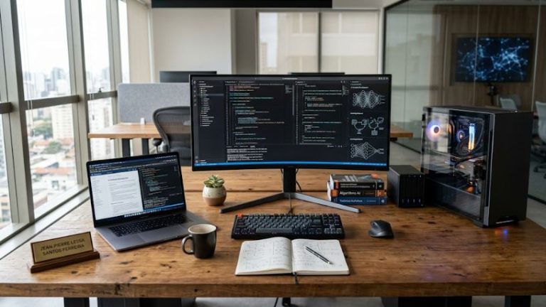 Uma nova era no desenvolvimento de software: Entenda o papel da IA com Jean Pierre Lessa e Santos Ferreira Jean Pierre Lessa e Santos Ferreira